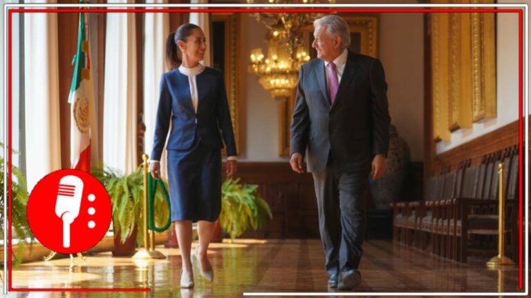 La continuidad de la 4T está en buenas manos: El presidente López Obrador calificó como “muy interesante y emotivo” el encuentro con la virtual Presidenta de México, Claudia Sheinbaum