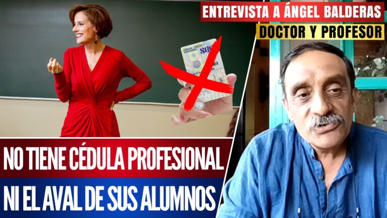 #Entrevista | No tiene cédula profesional ni el aval de sus alumnos: Ángel Balderas señaló que pseudo académicos como Denise Dresser no entienden que los profesores deben de tener ética y un profundo compromiso con la verdad