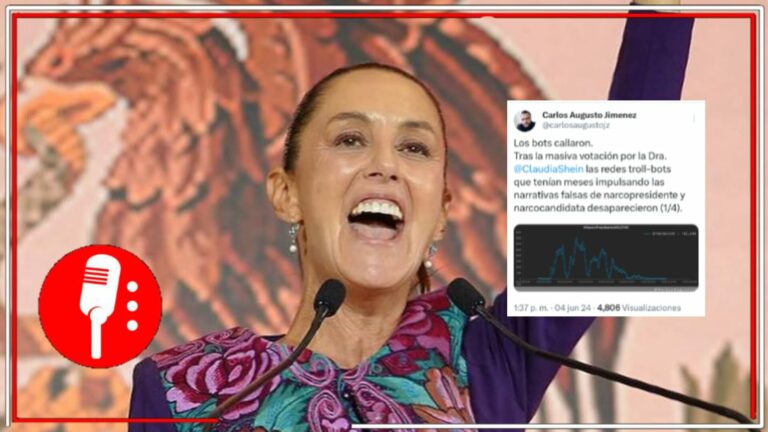 La esperanza del pueblo se impuso al odio de la derecha: Tras la paliza recibida en las urnas, el PRIAN desaparece sus bots y trolls con los que inflaba artificialmente la guerra sucia en contra de Claudia Sheinbaum