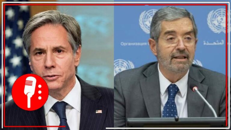 La 4T inspira confianza: Antony Blinken sostiene llamada telefónica con Juan Ramón de la Fuente, para felicitarlo por su nombramiento y reafirmar el compromiso de Estados Unidos con México para trabajar estrechamente