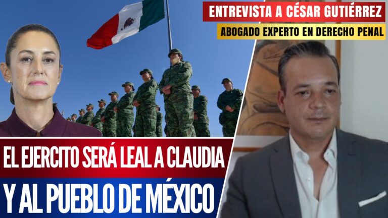 #Entrevista | El ejército será leal a Claudia y al pueblo de México: César Gutiérrez Priego señaló que con la forma de trabajo de la Presidenta electa, Claudia Sheinbaum, los militares se sentirán apoyados y que les gustará la disciplina de la morenista   