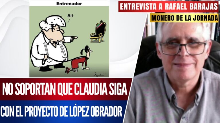 #Entrevista | No soportan que Claudia siga con el proyecto de López Obrador: Rafael Barajas señaló que la derecha y sus voceros no toleran que pueblo haya decidido la continuidad de la 4T y lanzan sus mensajes misóginos contra la lideresa del movimiento