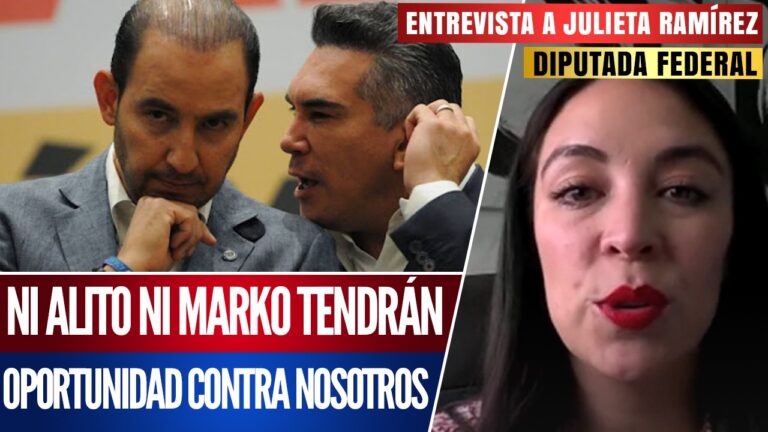 #Entrevista | Ni Alito ni Marko tendrán oportunidad contra nosotros: Julieta Ramírez señaló que los prianistas que llegan como plurinominales al Congreso no ayudan en nada a la democracia en México