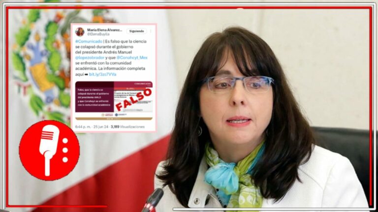 La derecha promueve la intriga y la desinformación: El Conahcyt desmiente que la ciencia colapsó en el gobierno de AMLO y que la 4T se enfrentó con la comunidad académica mexicana