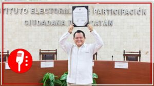 Asumo el compromiso de no fallarles: Joaquín &#8220;Huacho&#8221; Díaz recibió la constancia de mayoría como gobernador electo de Yucatán; trabajará para llevar bienestar y transformación a la entidad