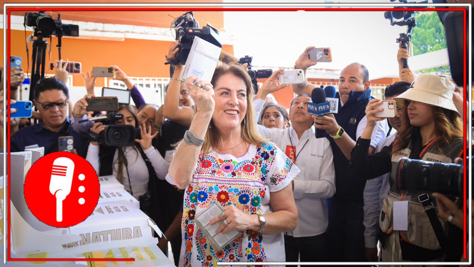 Es un triunfo irreversible: Margarita González Saravia celebra que las encuestas de salida la ponen como virtual gobernadora electa del estado de Morelos; asegura que realizará una gira de agradecimiento (VIDEO)