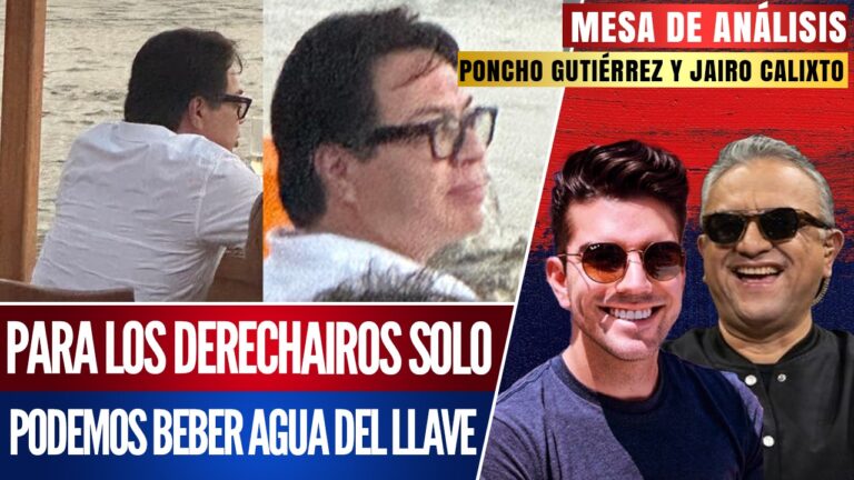 #MesaDeAnálisis | Para los derechairos solo podemos beber agua de la llave: Poncho Gutiérrez y Jairo Calixto hablan sobre cómo la derecha vuelve a los mismos discursos clasistas sobre que una persona de izquierda tiene que vivir en pobreza 