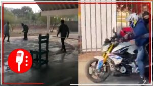 Siguen tratando desestabilizar la elección: Denuncia que dos sujetos intentaron quemar casillas y boletas electorales en la primaria Bicentenario, en Querétaro; fueron embestidos por una camioneta (VIDEO)