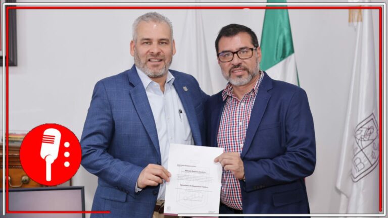 Con honestidad y responsabilidad: Alfredo Ramírez Bedolla designó a Juan Carlos Oseguera Cortés, como nuevo titular de la SSP de Michoacán, en sustitución del general José Alfredo Ortega Reyes
