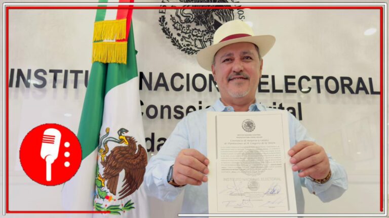 Rigoberto Salgado recibió del INE la constancia de mayoría como Diputado Federal electo, tras obtener un indiscutible triunfo con más de 100 mil votos, en la pasada elección (VIDEO)
