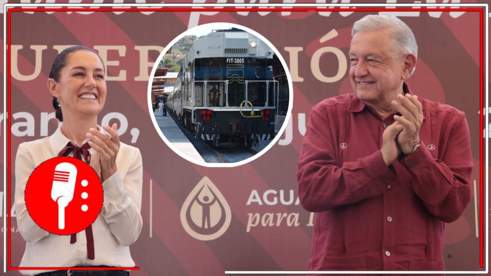 Con mucho amor y cariño, pobladores de Veracruz reciben a la Presidenta electa, Claudia Sheinbaum y al presidente López Obrador en su segunda gira conjunta, ahora por el Corredor Interoceánico (VIDEO)