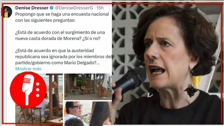 Vacaciones en la playa, el nuevo disfrute exclusivo para los “fifís”, según Denise Dresser: La vocera conservadora pierde los estribos por foto de Mario Delgado vacacionando luego del aplastante triunfo de la 4T