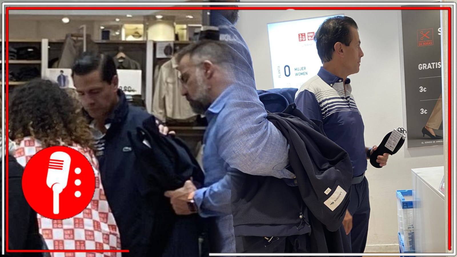 Como si no tuviera cuentas pendientes con el pubelo de México, Enrique Peña Nieto es captado en su exhilio dorado comprando en un supermercado de España