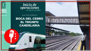 El Tren Maya llega a la tierra y agua de AMLO: Inauguran las estaciones de Tenosique y Balancán, Tabasco; celebran la llegada del progreso, desarrollo y bienestar en la región