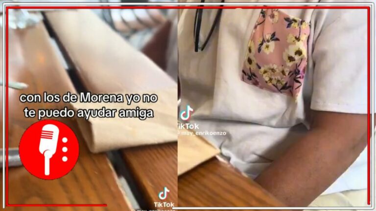 El odio y el clasismo pinta de cuerpo entero a la derecha: Denuncian en redes a una señora de Polanco que negó a darle propina a una mesera porque el pueblo de México votó por Morena (VIDEO)