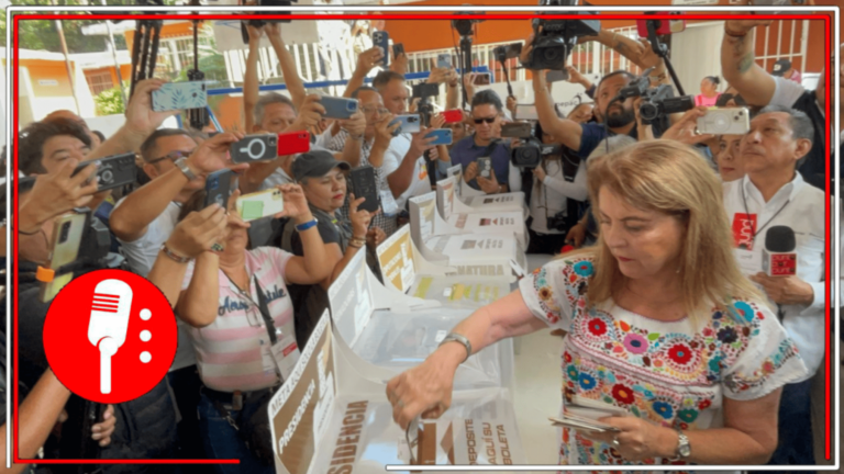 “Es un día histórico porque Morelos va a tener a la primera gobernadora morenista”: Margarita González Saravia emite su voto y llama a la unidad en el estado