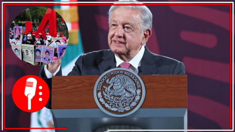 AMLO explica los acuerdos a los que llegó con las familias de los 43 normalistas desaparecidos de Ayotzinapa: Al terminar su administración, continuará la búsqueda de la verdad de la mano de Claudia Sheinabaum