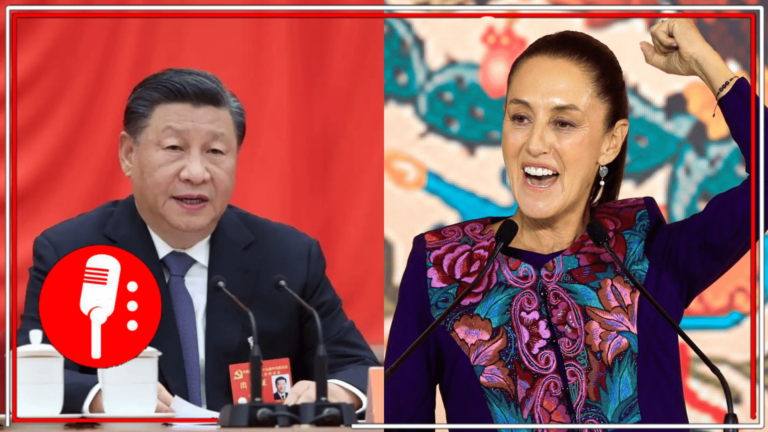 Continúa el reconocimiento de líderes mundiales a la histórica primera Presidenta mexicana: Xi Jinping, presidente de China, felicita a Claudia Sheinbaum; afirma que buscará reforzar la comunicación con la presidenta electa para fortalecer lazos