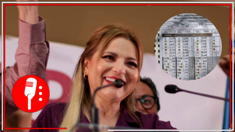 Ni un paso atrás para exigir el respeto a la voluntad de pueblo: Claudia Delgadillo denuncia públicamente inconsistencias en el conteo de los votos; aparte de resultados distintos en conteo de IEPC Jalisco y el INE, reportan secuestro de actas y boletas
