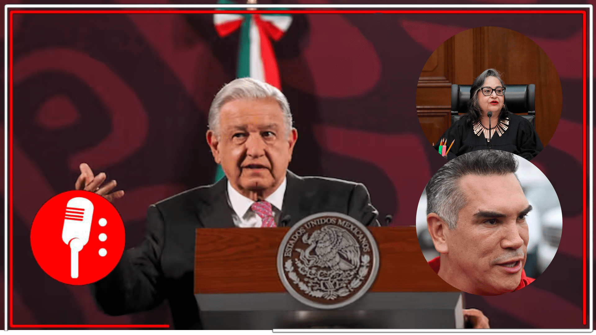 La reforma al Poder Judicial es urgente: AMLO exhibe alienza entre Norma Piña y a “Alito” Moreno. Sus reuniones “en lo oscurito” delatan que están al servicio de las minorías y no del pueblo