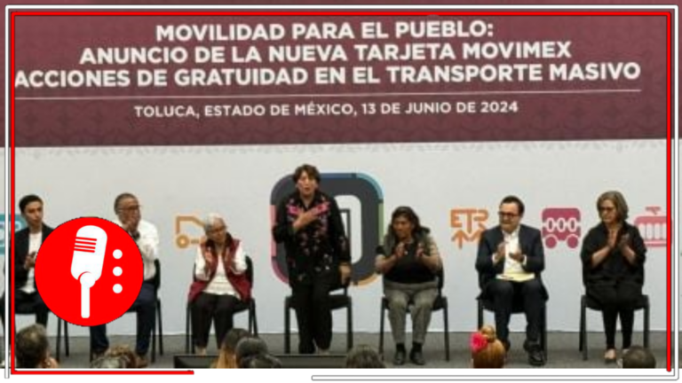 Otro avance de la Gobernadora Delfina Gómez: Anuncian la implementación del programa “Movilidad para el pueblo”. La tarjeta MOVIMEX es un ejemplo más de la política social de su administración