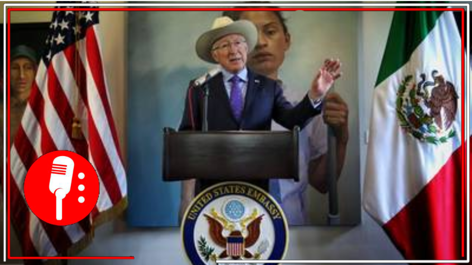 EE.UU. no aceptará los juegos de la derecha mexicana: Ken Salazar, embajador del país estadounidense en México, afirma una confianza total en el gobierno mexicano para fortalecer el PJ con sus reformas