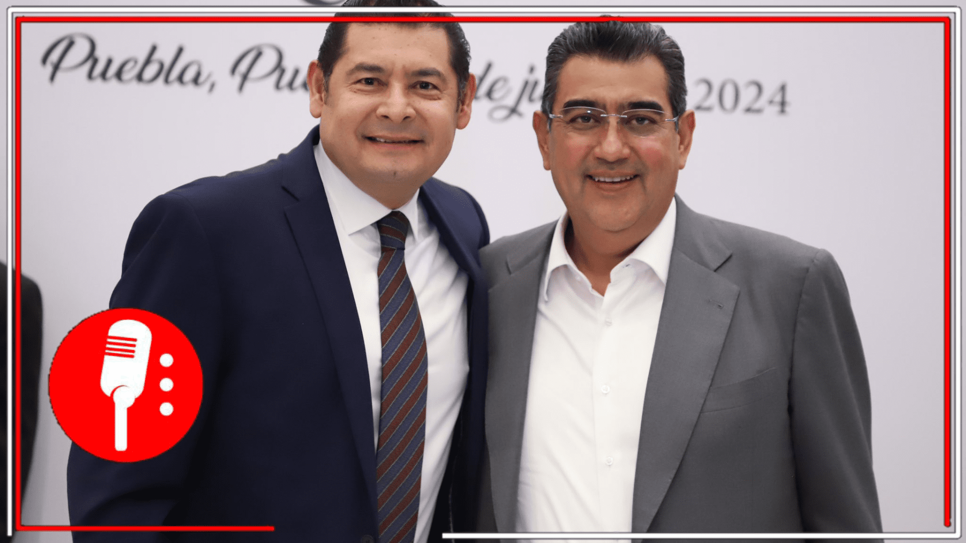“Es el periodista quien perdura con su verdad”: El gobernador constitucional Sergio Salomón y el gobernador electo Alejandro Armenta conmemoran el papel de los periodistas en el Día de la Libertad de Expresión