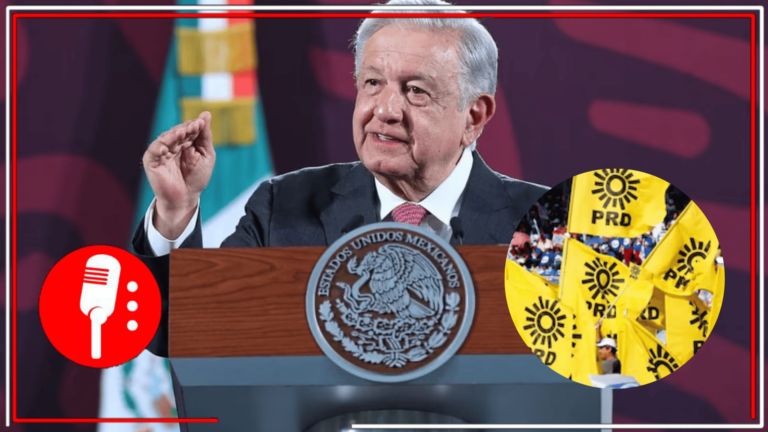 Los partidos son medios, no fines: De cara a la desaparición formal del PRD, que no consiguió ni el 3% de votos en las elecciones, AMLO destaca la importancia del pueblo en la transformación de la política