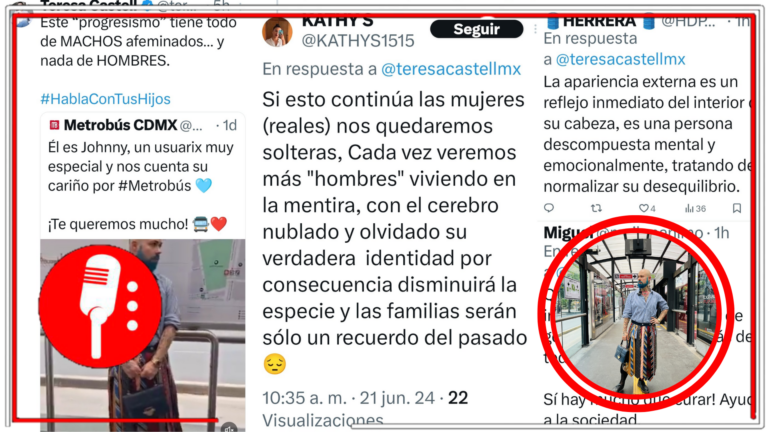 No cabe duda que los panistas son antiderechos: Una vez más, la diputada Teresa Castell es denuciada en redes sociales por su discurso de odio contra la comunidad LGBTTTIQ+, en esta ocasión, contra el conductor Johnny Carmona