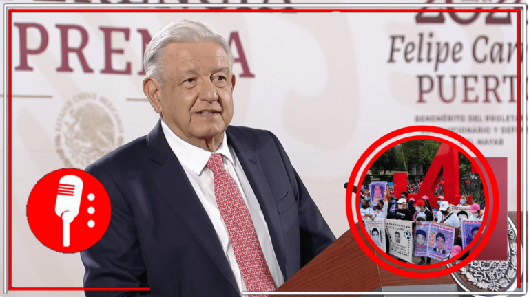 Jusicia sin impunidad para nadie: Entregará el presidente López Obrador un reporte personal a los padres de los 43 normalistas en el que se evidencia que no hay señalamientos al Ejército