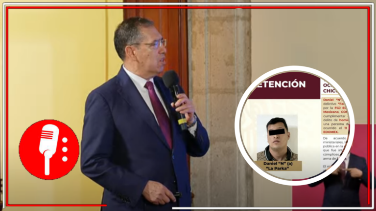 Cero impunidad: Luis Rodríguez Bucio informa a la ciudadanía de la detención de presuntos implicados en crímenes graves como feminicidio y desaparición forzada cometida por particulares