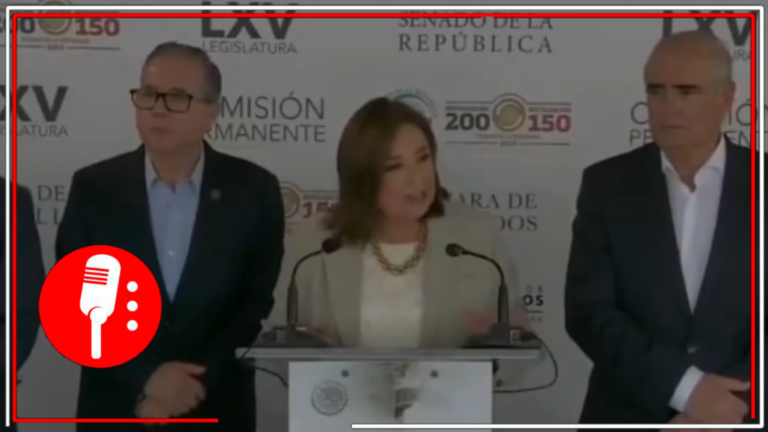 Regresó al Senado para seguir llorando y difamar a AMLO: Xóchitl Gálvez presenta una inciativa para considerar &#8220;traidor a la patria&#8221; al titular a mandatarios que intervengan en proceso electoral