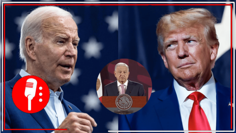 El presidente López Obrador pide a Donald Trump y a Joe Biden, aspirantes a la presidencia estadounidense, tratar el tema migratorio de manera objetiva y con datos verdaderos