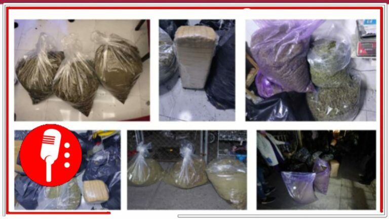 Tras la detención de 3 hombres, la SSC y la Fiscalía capitalina ejecutaron dos órdenes de cateo y aseguraron 350 kilos de posible marihuana en la alcaldía Venustiano Carranza 