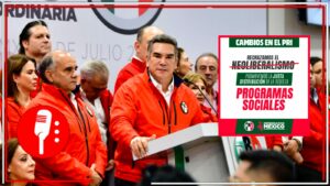 Tras décadas de haber saqueado al pueblo e intentar privatizar México, ahora el PRI de Alito Moreno perjura que está en contra del neoliberalismo y a favor del reparto de la riqueza