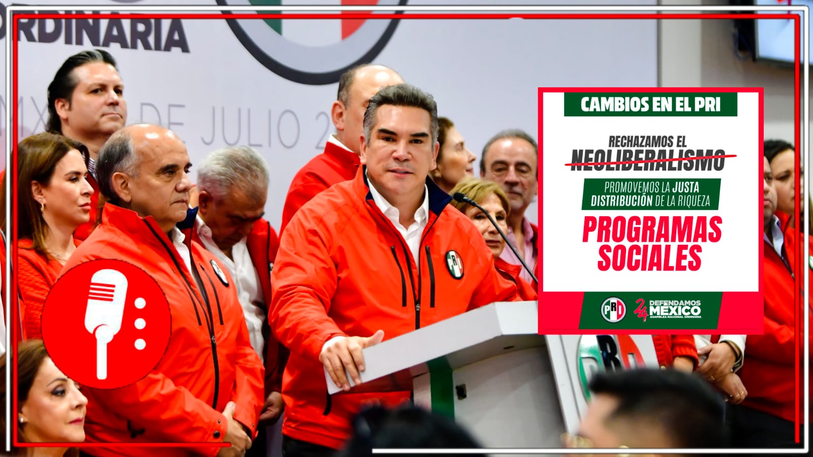 Tras décadas de haber saqueado al pueblo e intentar privatizar México, ahora el PRI de Alito Moreno perjura que está en contra del neoliberalismo y a favor del reparto de la riqueza