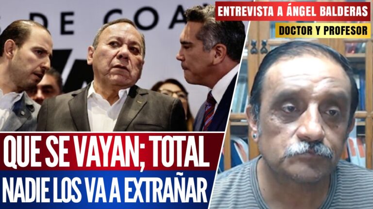 #Entrevista | Que se vayan; total nadie los va a extrañar: Ángel Balderas señaló que la derecha mexicana es mala perdedora y sin importar lo que haga, Morena tiene mayoría en el Congreso de la Unión