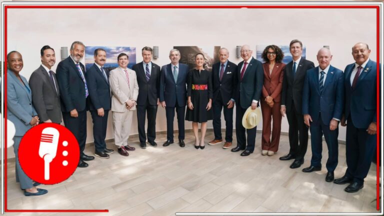 Buena vecindad, con respeto a nuestra soberanía: Claudia Sheinbaum, presidenta electa, se reunió con legisladores y legisladoras de Estados Unidos para reafirmar la relación bilateral entre ambas naciones