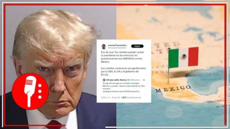 Tras las declaraciones de Donald Trump, Manuel Borbolla advirtió que podría ser una “amenaza” a la independencia de México, ya que las agencias norteamericanas gestionan a los cárteles mexicanos