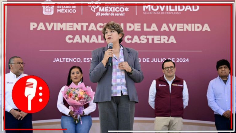 La 4T mejora la infraestructura mexiquense: La gobernadora Delfina Gómez inició 54 obras de movilidad y transporte en el Estado de México para el beneficio de su pueblo