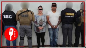 Tras diversos trabajos de investigación, la FGJEM detuvo a Lorena Janet “N” y de Erick Gerardo “N”, presuntamente implicadas en el homicidio del alto mando de la SSC, Milton Morales  