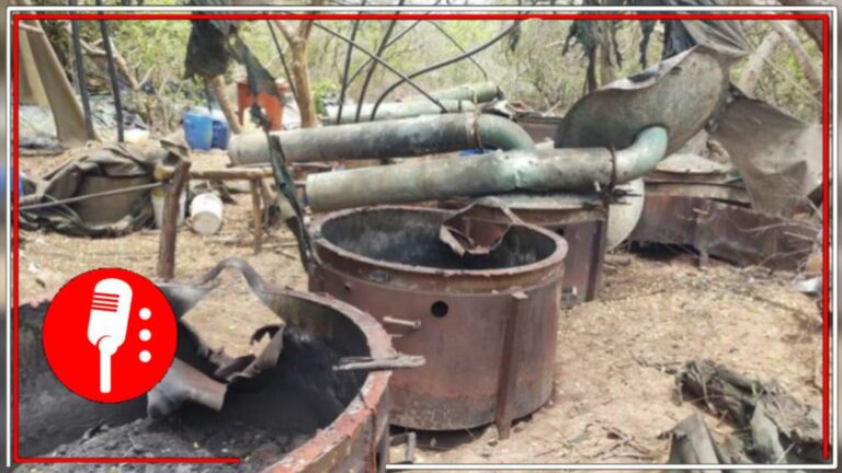 Un duro golpe al crimen organizado: La SEMAR y la FGR desmantelan laboratorio clandestino, el segundo más grande del sexenio, en “El Dorado&#8221;, Sinaloa, con casi 4 mil kilogramos de metanfetamina
