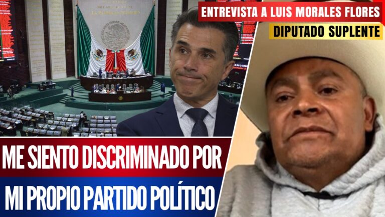 #Entrevista | Me siento discriminado por mi propio partido político: Luis Morales Flores señaló que le quitaron la diputación plurinominal para dársela a Sergio Mayer; el morenista sostuvo que este atropello de la dirigencia podría ser por su calidad de indígena