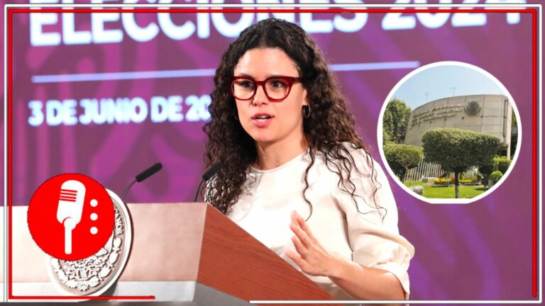 Nada ni nadie está por encima de la ley: Luisa Alcalde anuncia que solicitará juicio político en contra del juez, Rodrigo de la Peza López, por su intromisión en las atribuciones exclusivas del TEPJF