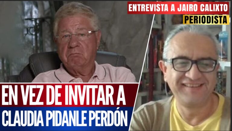 #Entrevista | En vez de invitar a Claudia pídanle perdón: Jairo Calixto señaló que Carlos Alazraki no tiene vergüenza al pretender entrevistar a la presidenta electa, como si no hubiese insultado a la morenista