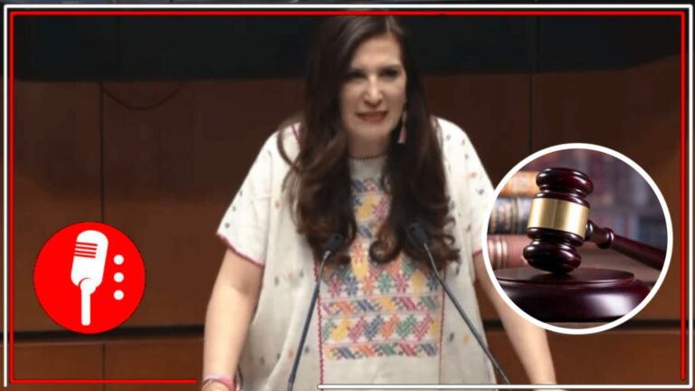 La eterna pluri hace telenovelesco show: Kenia López Rabadán volvió a quejarse de la reforma de la 4T y pidió que el Poder Judicial reciba más “presupuesto” para “fortalecer” la justicia en el país(VIDEO)