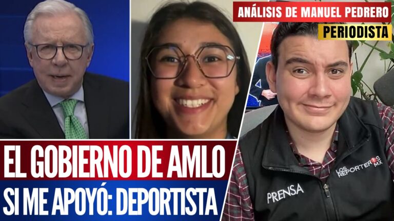 #Análisis | El gobierno de AMLO si me apoyó: deportista. Manuel Pedrero habló sobre cómo López-Dóriga trató de acorralar a la atleta, Angela Ruíz, para que señalara que la 4T no apoya el deporte