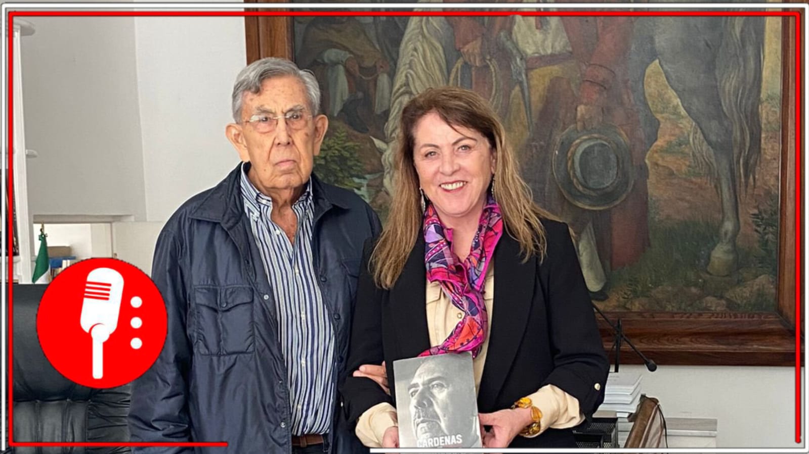 Margarita González Saravia, gobernadora electa de Morelos, se reunió con el ingeniero Cuauhtémoc Cárdenas, con quien coincide en la importancia de construir un Estado de bienestar
