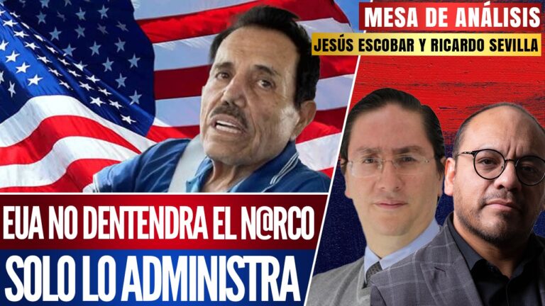 #MesaDeAnálisis | EUA no detendrá el n@rco, solo lo administra: Jesús Escobar y Ricardo Sevilla hablaron sobre el caso de “El Mayo” Zambada y que su detención no termina con el negocio criminal, porque beneficia a las agencias norteamericanas