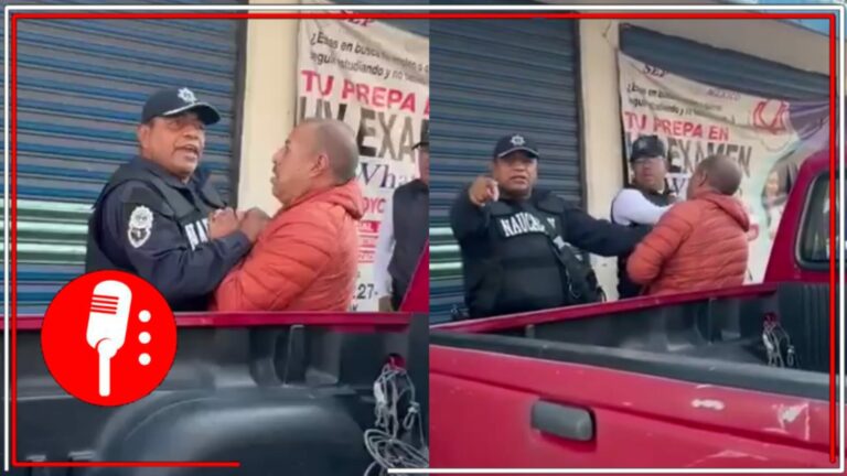 Alto a las agresiones en contra de la prensa: Denuncian abuso de autoridad de la policía de Naucalpan, Estado de México, en contra del periodista Óscar Severino, quien fue trasladado a los separos (VIDEO) 